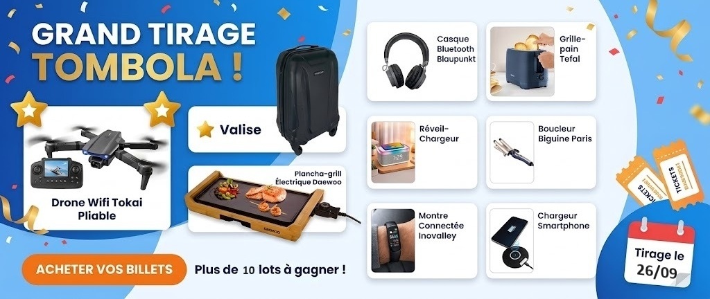 Tombola "en ligne" pour le Plan Arbitrage 2026