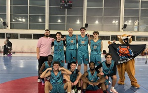 Match DM3 à l'extérieur contre MARNE-LA-VALLEE BASKET VAL MAUBUEE